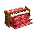 thumbnail image 1 of Harmonium Dulcetina~2 Octaves~32 Keys~Teak Wood~440 Hz~Kirtan~Yoga, 1 of 13