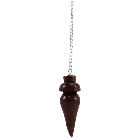 Harmonize Energized Healing Pendant Wooden Chakra Pendulum Balancing Dowsing
