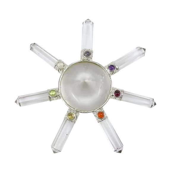 Harmonize Feng Shui Energy Generator Quartz Pyramid Chakraspiritual Reiki Healing Crystal