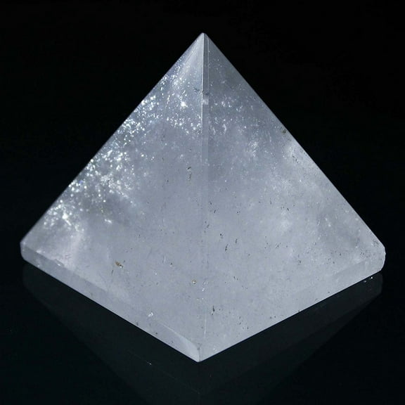 Harmonize Indian Crystal Quartz Pyramid Reiki Healing Crystal Feng Shui Energy Generator