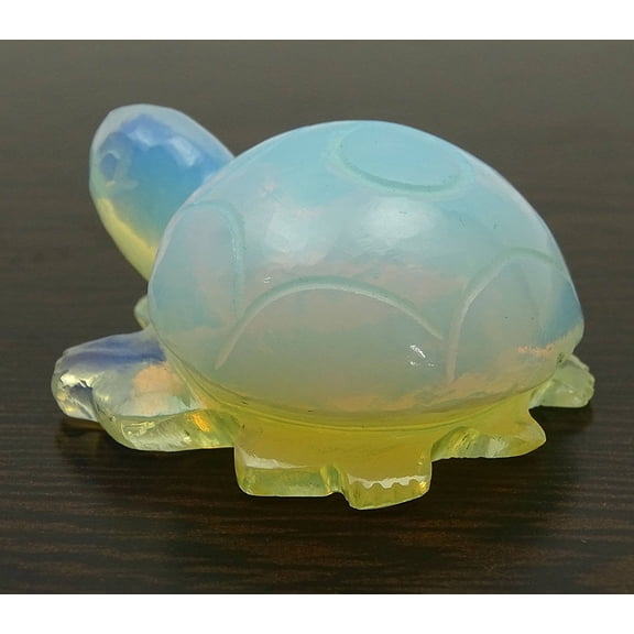 Harmonize Opalite Stone Religious Tortoise Feng Shui Reiki Healing Crystal Vastu Correction Career Luck Turtle