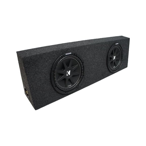 Harmony Accessory Master 10" Dual Sub Box Enclosure for Standard Cab Trucks, 2 Ohm