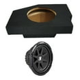 thumbnail image 1 of Harmony Accessory Master Custom Fits Quad Cab Truck 10" Powered Kicker Sub Box Comp C10, 1 of 3