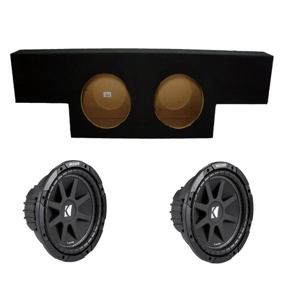 Harmony Accessory Master Dual 10" Kicker C10 Subwoofer Sub Box for 2001-2006 Chevy Silverado