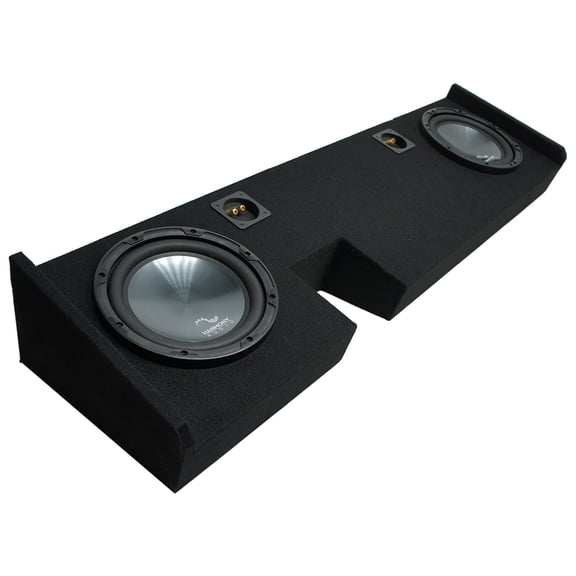 Harmony Accessory Master Dual 10" Subwoofer Box Enclosure for 2009-2014 Ford F-150 Super Cab