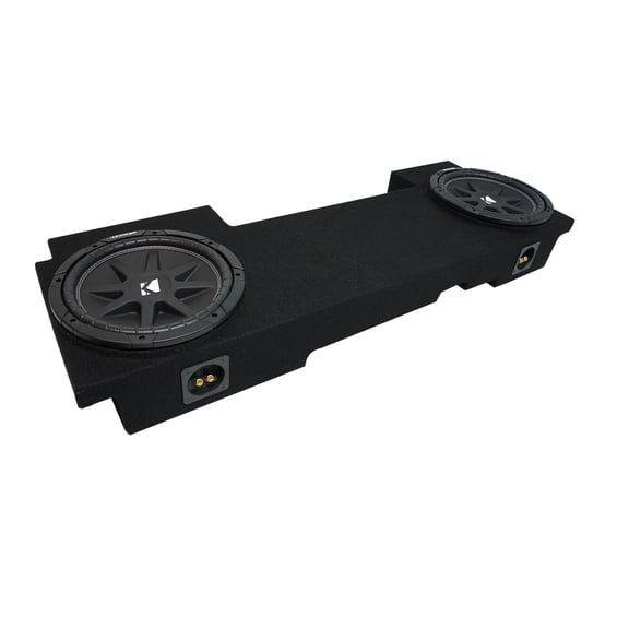 02-13 Cadillac Escalade EXT Underseat Kicker Comp C12 Dual 12 Sub Box 2 Ohm