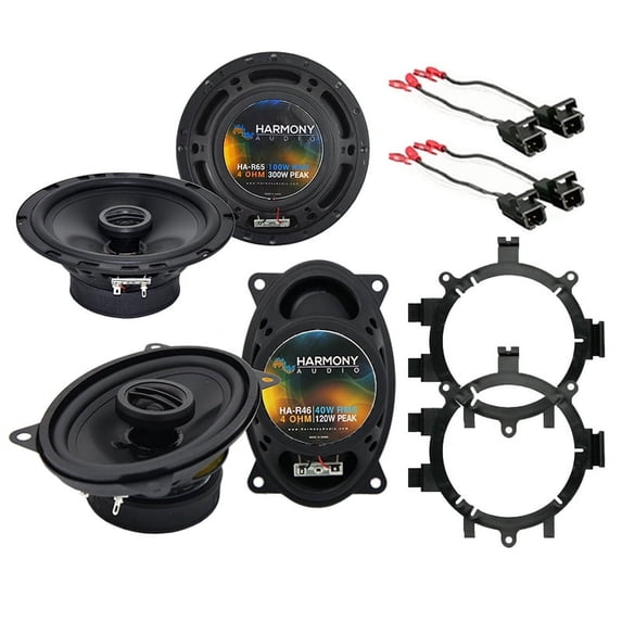 Chevy CK Pickup 1995-2000 Factory Speaker Upgrade Harmony R5 R46 Package New