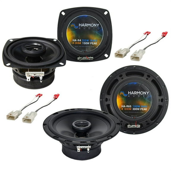 Harmony Accessory Master High Efficient Adjustable Car Subwoofers, Kapton Multi-color
