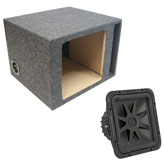 Harmony Accessory Master Kicker 44L7R122 12" Square Subwoofer and ASC 112SQV Enclosure