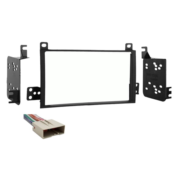 Harmony Audio Double DIN Installation Dash Kit & Harness Adapter for 2003-2007 Lincoln Town Car