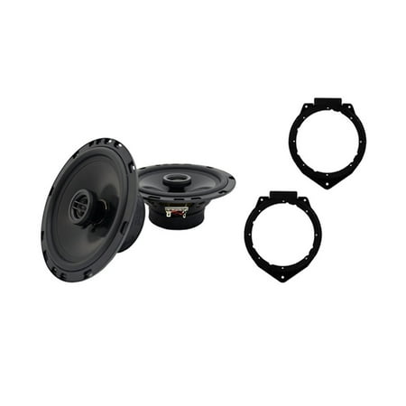 Harmony Audio Front Door Speaker Replacement, Designed to fit Chevy Malibu, 2008-2012