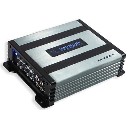 Harmony Audio HA-A400.4 Car Amp 4 Channel 800W Fulll Range Speaker Sub Amplifier