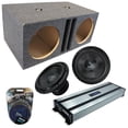 thumbnail image 1 of Harmony Audio HA-C152 Competition Dual 15" Sub 2800W Vented Sub Box & HA-A1500.1, 1 of 2