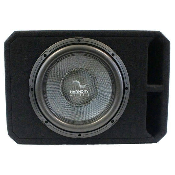 Harmony Audio HA-C1X12D2 Single 12" Vented Loaded 1100W RMS Sub Box Enclosure