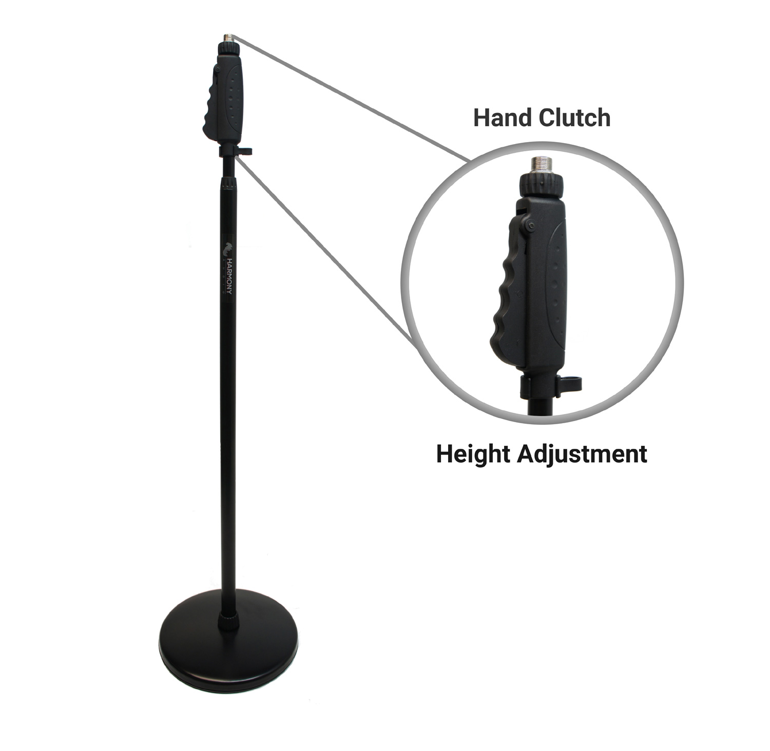 Harmony Audio HA-MICSTAND Pro DJ Live Stage Mic Concert Vocal Microhpone Stand