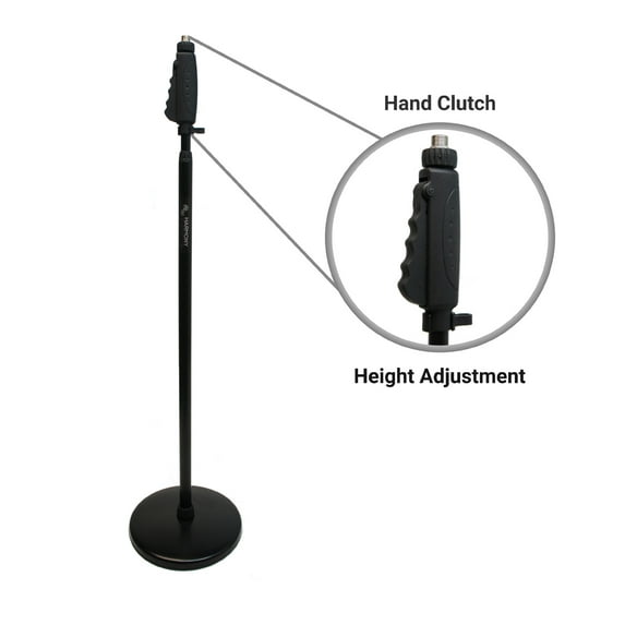 Harmony Audio HA-MICSTAND Pro DJ Live Stage Mic Concert Vocal Microhpone Stand