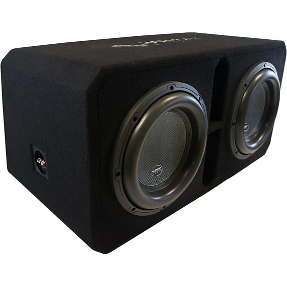 Harmony Audio HA-ML2X12D1 Dual 12" Monolith Series Vent Loaded Sub Box Enclosure