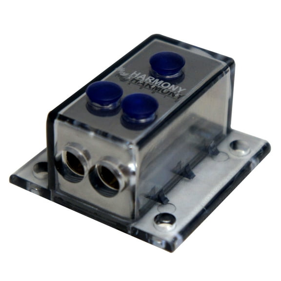 Harmony Audio HA-NFD2 Car Audio Wire Distribution Block (1) 4GA IN (2) 8GA OUT