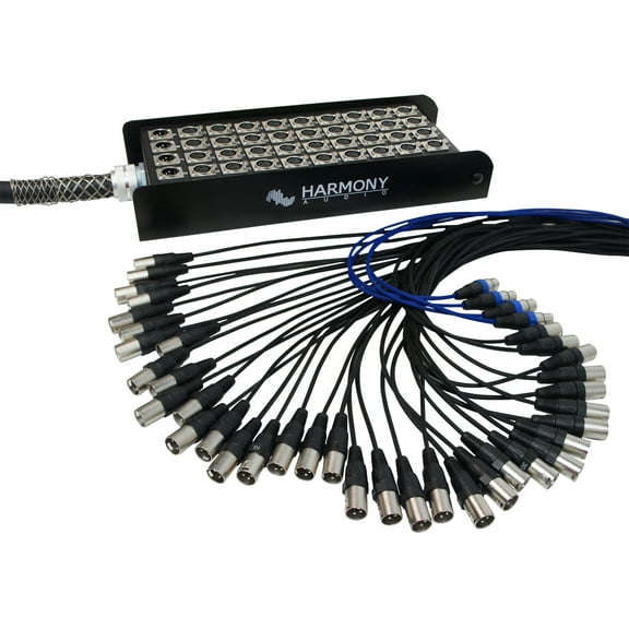 Harmony Audio HA-SB40150 XLR Snake Cable 40 Channel 150 Feet (36 Send 4 Returns)