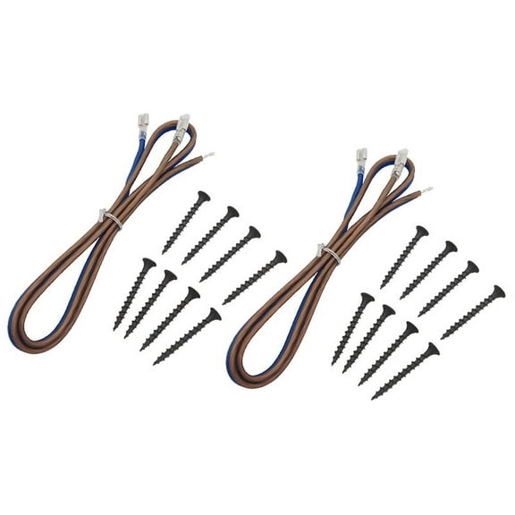 Harmony Audio HA-SWKD Dual Subwoofer Sub Box Install Kit with Screws & Wire