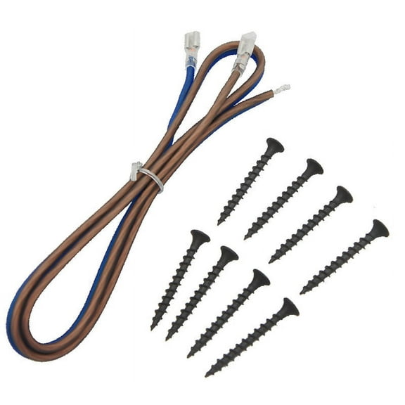 Harmony Audio HA-SWKS Single Subwoofer Sub Box Install Kit with Screws & Wire