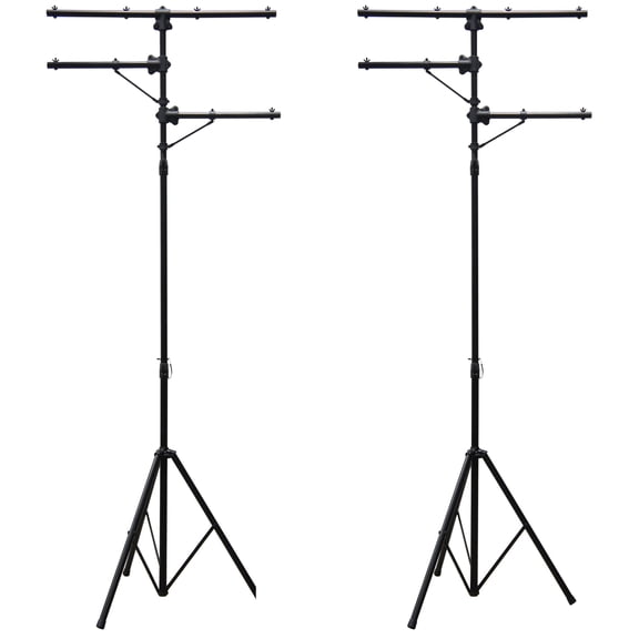 Harmony Audio HA-TREESTAND Pair Multi Arm DJ Lighting Tripod Stands
