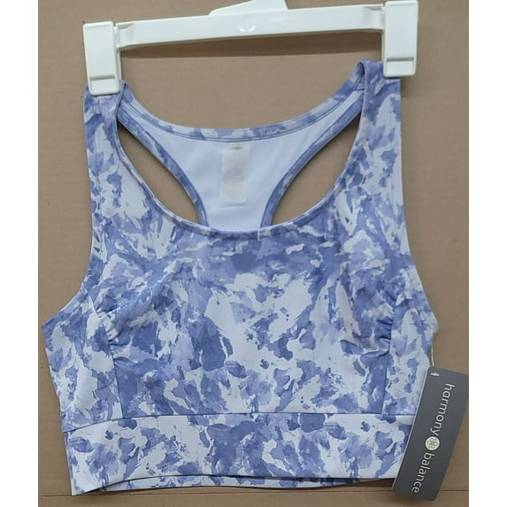 Harmony Balance Purple Print Sports Bra Size L