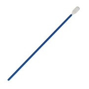 Harmony Brand Elongated Tip Knitted Polyester Cleanroom Swab, Polypropylene Shaft