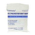 thumbnail image 1 of Harmony Brand Ultrasonic Sealed Edge Polyester Knit Cleanroom Wiper Non-abrasive cleaning Cleanroom Wipes 9" x 9", 1 of 8