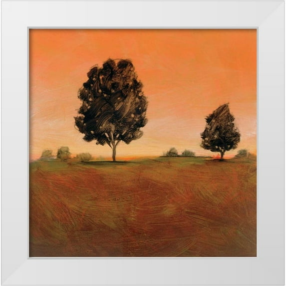 Harmony, Brett 15x15 White Modern Wood Framed Museum Art Print Titled - Equinox
