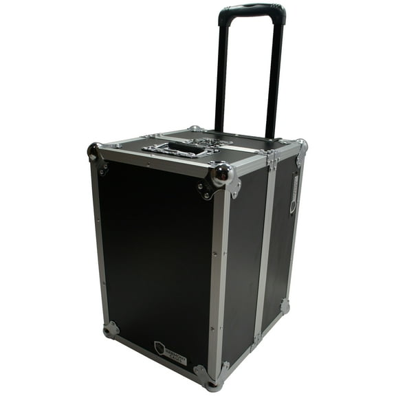 Harmony Case HCLPHWE Rolling Flight Case Wheels & Handle 100 LP Vinyl Records