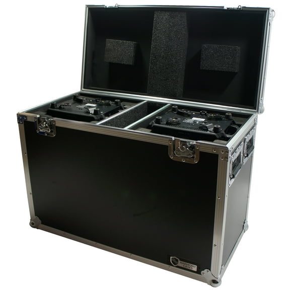 Harmony Cases HC2CH140SR Flight Case fits Chauvet Intimidator Hybrid 140SR x 2
