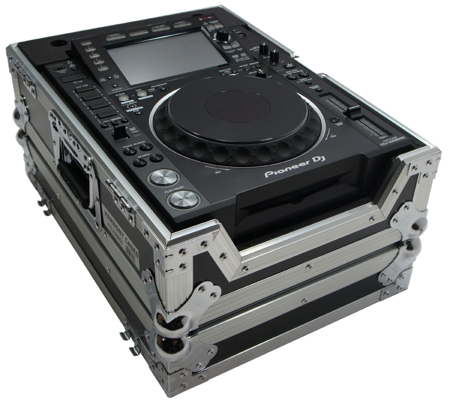Flight Cd Two Harmony Cases HCCDJ2000NXS2 Flight CD Player Road Case for Pioneer CDJ ...