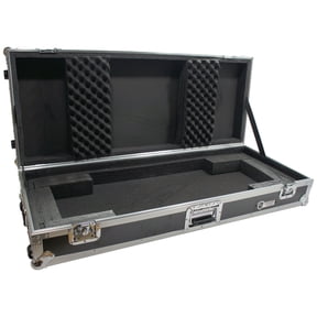 Harmony Cases HCKB61W Flight Rolling ATA Hard Custom Case for 61 Note Keyboard