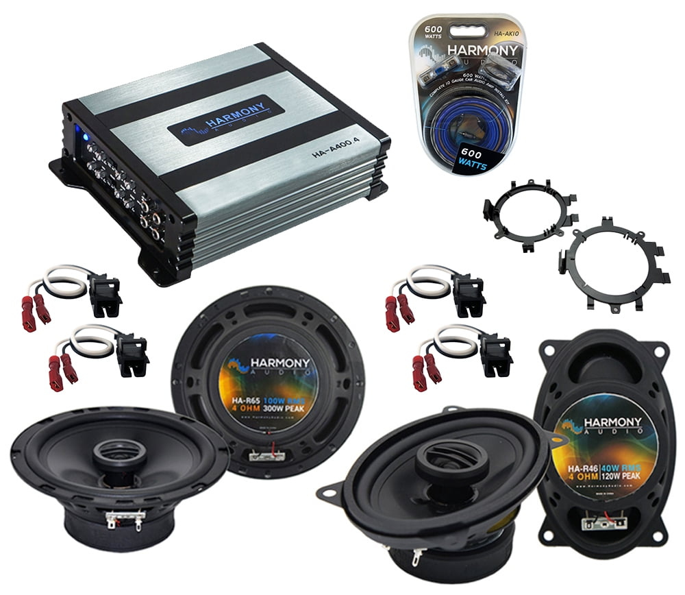 Harmony Audio HA-AK10 Compatible With 2007-2013 Chevy Silverado Ext Cab Truck Stereo