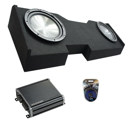 Harmony Chevy Silverado 2014-2018 HA-R104 10" Sub, 46CXA4001 800W Amp & Sub Box