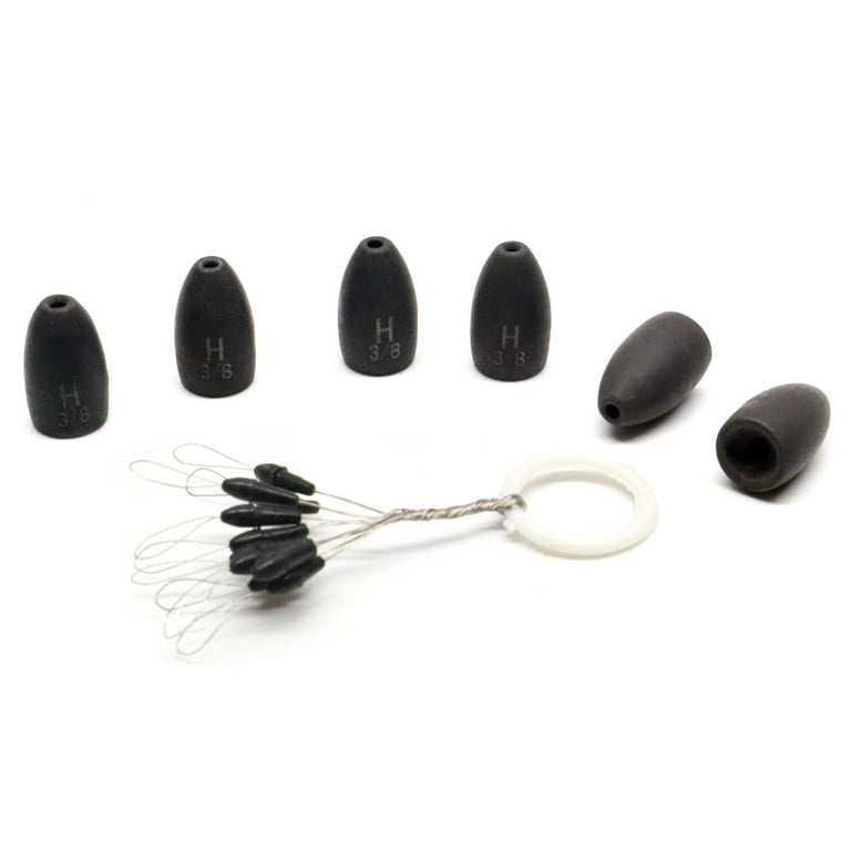 Harmony Fishing Tungsten Flipping Weights Select Size/Qty for