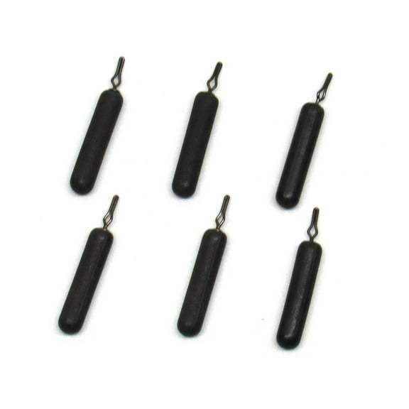 Harmony Fishing - Tungsten Skinny/Cylinder Dropshot Weights 3/4 oz 4 Pack