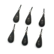Harmony Fishing - Tungsten Teardrop DropShot/PowerShot Weights 3/8oz 6 Pack