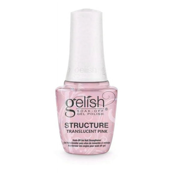 Harmony Gelish UV Nail Structure Gel "Pink" in the bottle LED Brush On 0.5 OZ