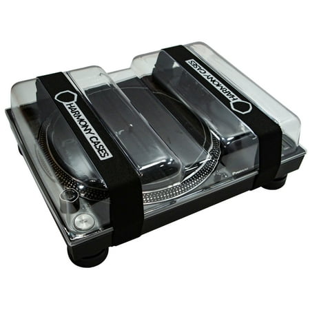 Harmony HC-DC3 Plastic DJ Case Saver Cover for Technics SL-1200 Turntable Deck
