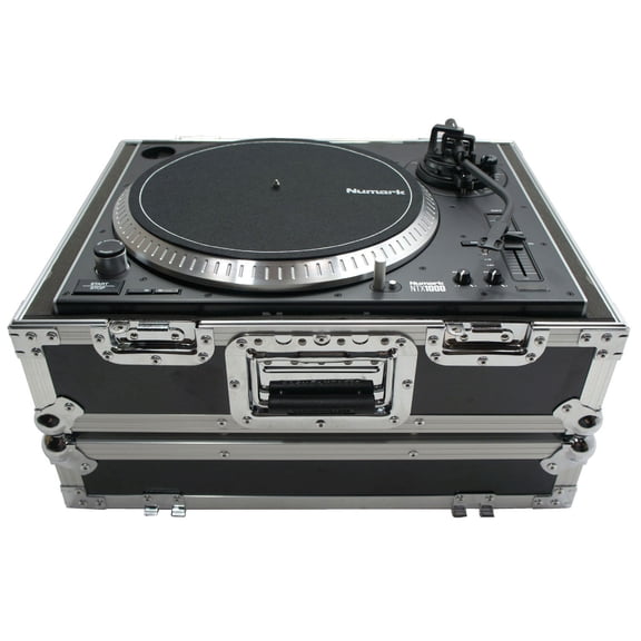 Harmony HC1200BMKII Flight Foam DJ Turntable Custom Case fits Reloop RP-8000
