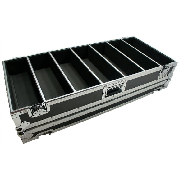 Harmony HCCD320W 320 Jewel or 960 Sleeve CD Transport Road Travel Case Wheels