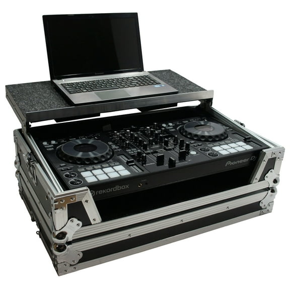 Harmony HCDDJ800WLT1U Flight Glide Laptop Stand DJ 1U Rack Case Pioneer DDJ-800