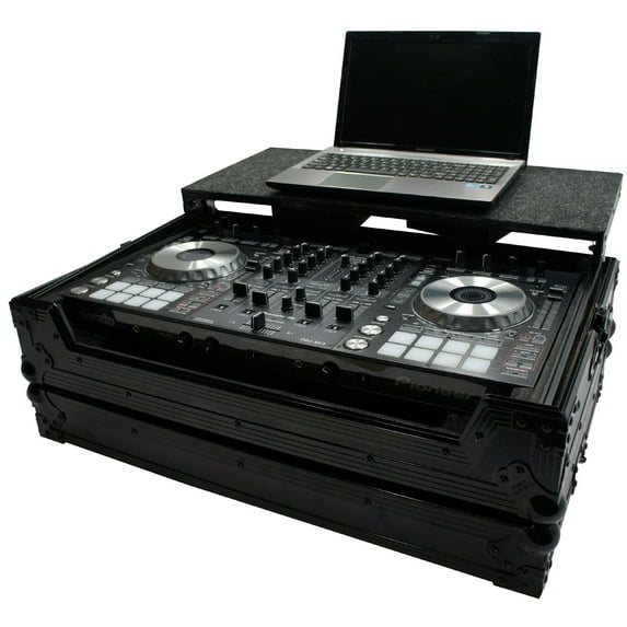 Harmony HCDDJSXLTBK Flight Glide Laptop Tray DJ Custom Case for Pioneer DDJ-SX3
