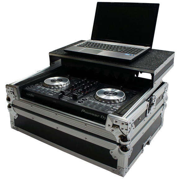 Harmony HCMINILT Flight Glide Laptop Stand Custom Case for Medium DJ Controller