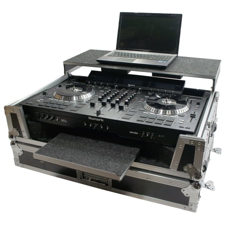 Harmony HCNS7IIWLTTR Flight Glide Laptop Stand Road DJ Custom Case Numark NS7III