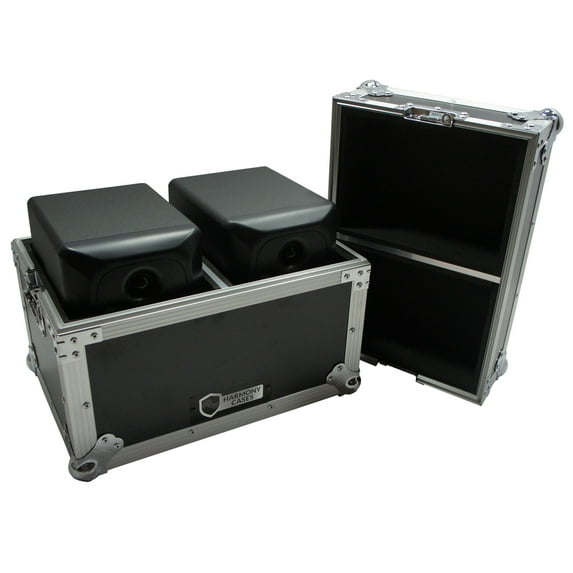 Harmony HCSTUMON5 Flight Transport Road Custom Case for Yamaha HS5 Monitors