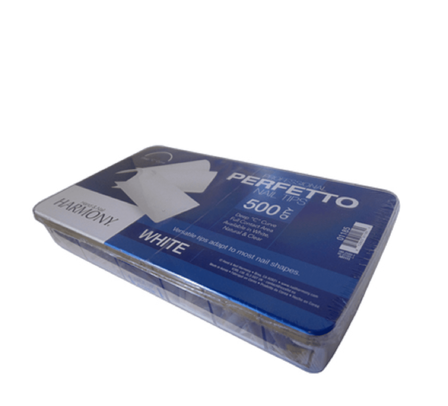 Harmony Hand & Nail Perfetto Nail Tips WHITE 500ct/box
