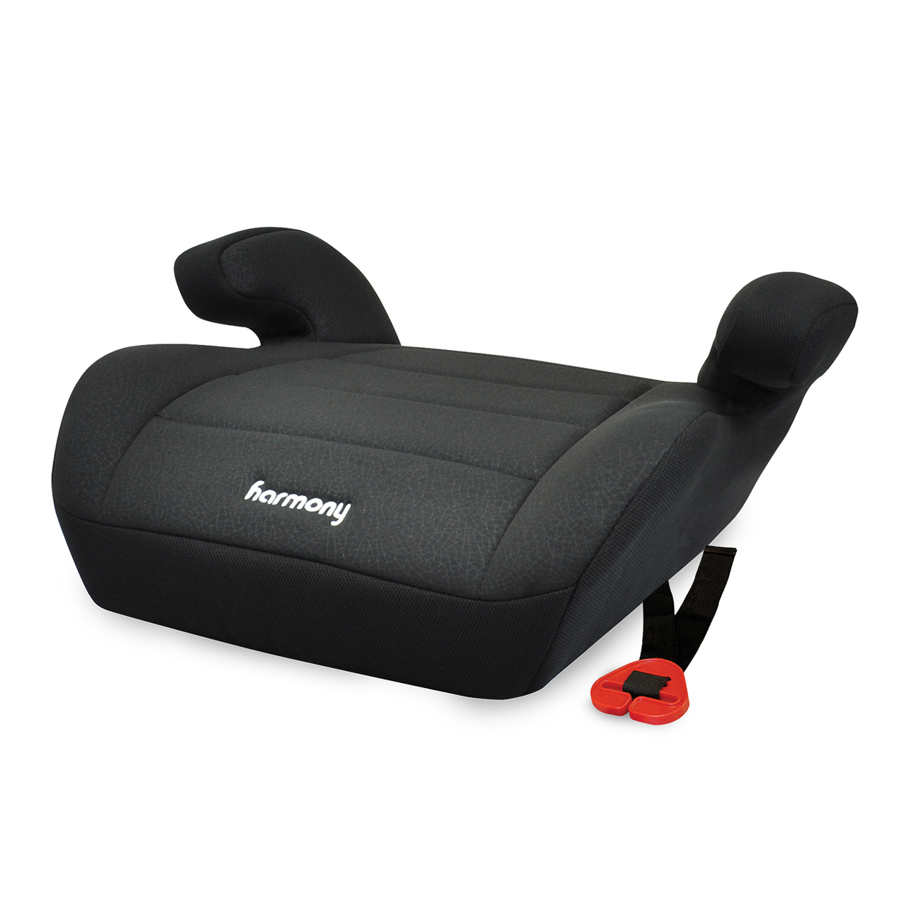Harmony Juvenile Youth Backless Booster Car Seat, Black - image 1 of 7